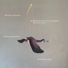 Load image into Gallery viewer, Canadian Goose Wooden Mobile Bird