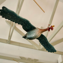 Load image into Gallery viewer, Guinea Fowl Wooden Mobile Bird