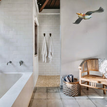 Load image into Gallery viewer, Wooden Mobile bird - interior decor