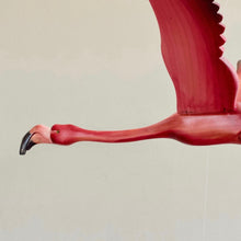 Load image into Gallery viewer, Pink Flamingo Wooden Mobile Bird - WoodwingsCreations