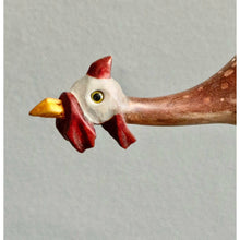 Load image into Gallery viewer, Guinea Fowl Wooden Mobile Bird