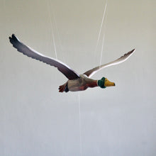 Load image into Gallery viewer, Mallard Duck wooden mobile bird - Bird Mobile