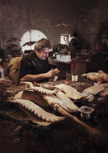 Load image into Gallery viewer, Swan Wooden Mobile Bird
