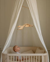 Load image into Gallery viewer, Grey Goose Wooden Mobile Bird
