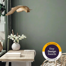 Load image into Gallery viewer, Pine Owl Wooden Mobile Bird
