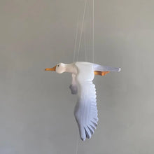 Load image into Gallery viewer, Seagull Wooden Mobile Bird
