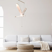 Load image into Gallery viewer, Swan Wooden Mobile Bird
