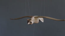 Load and play video in Gallery viewer, Barn Owl Wooden Mobile Bird
