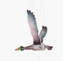 Load image into Gallery viewer, Mallard Duck - Wooden Mobile Bird 
