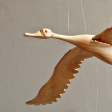 Load image into Gallery viewer, Pine Goose Wooden Mobile Bird - WoodwingsCreations
